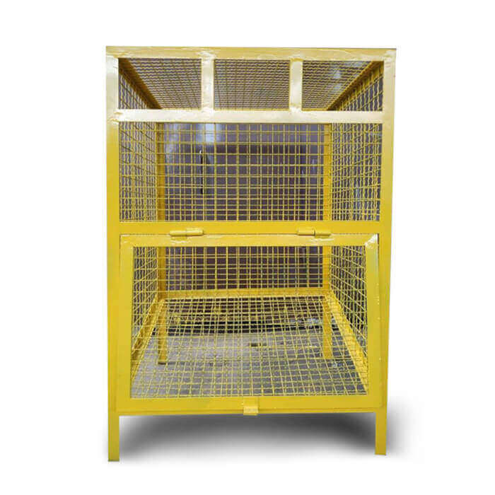 Контейнер КСТ металевий сітчатий для збору ПЕТ, 1100 л